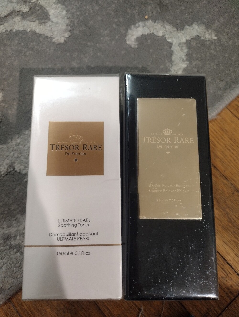 Trésor Rare Ultimate Pearl Soothing Toner & Skin Relaxor Set